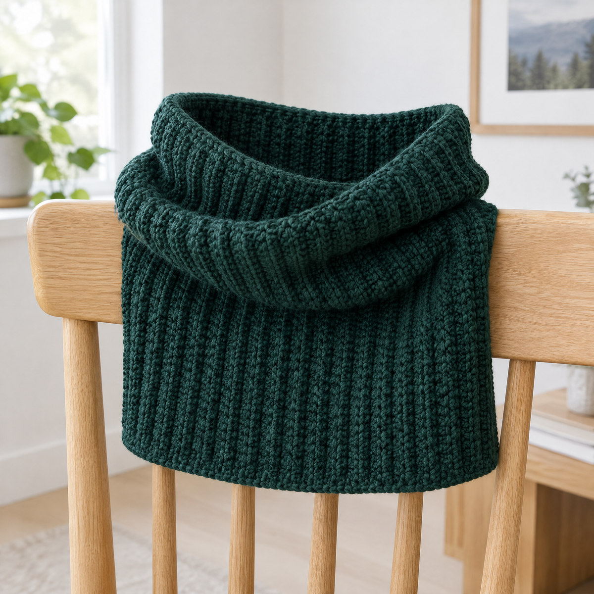 Juniper Rib Cowl